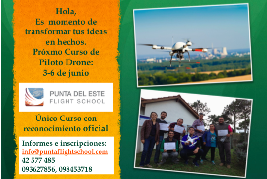 Próximo Curso de Piloto Drone – 3 de junio